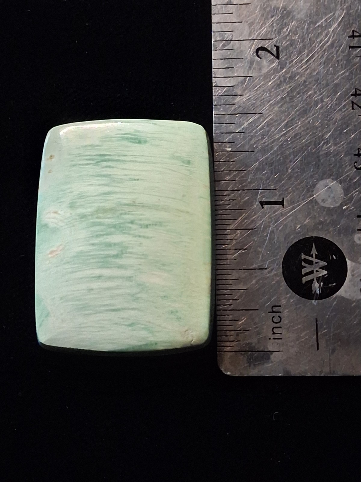 New Ultra Rare Broken Arrow Varisite (Carmel Variation) Cabochon 66 Carats