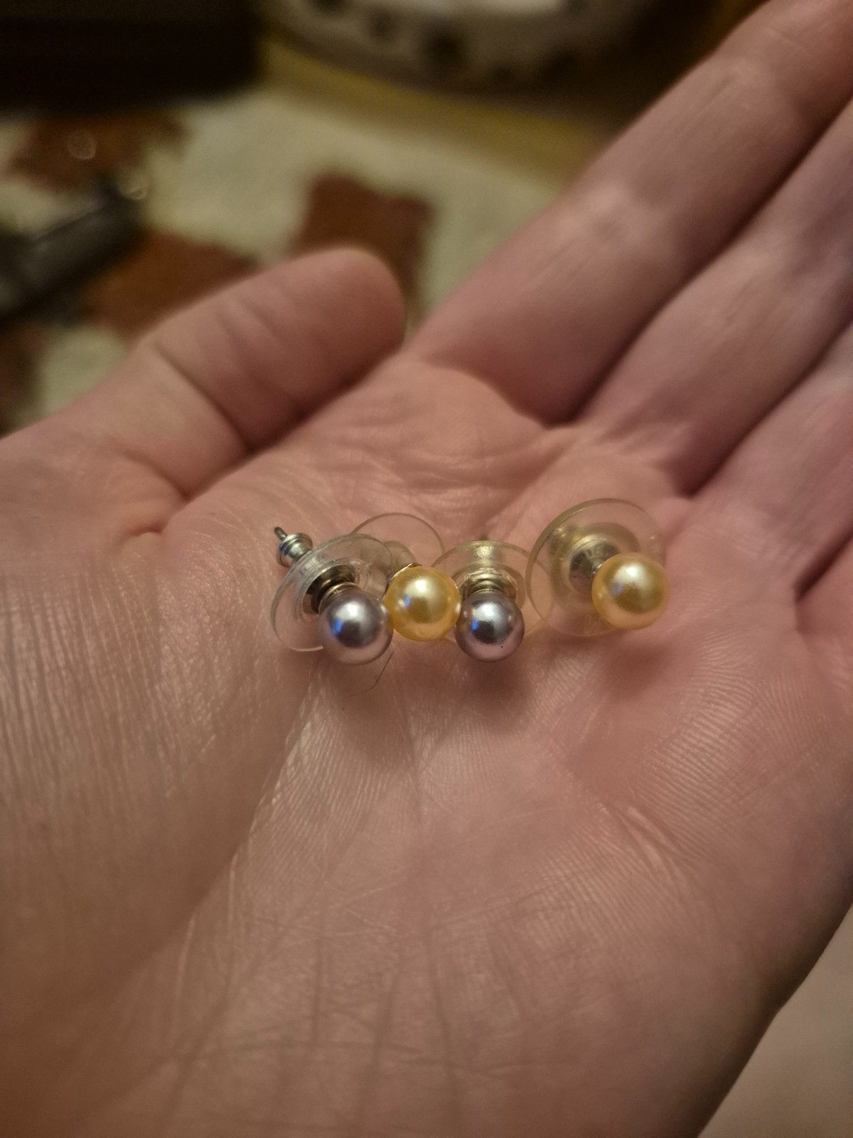 10 Pairs Faux Pearl Earrings Job Lot – Mixed Vintage & Modern Costume Jewellery