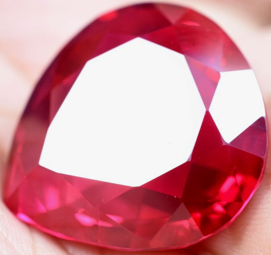 Natural 68.10 Ct Mogok Pink Huge Ruby Sparkling GGL Certified Loose Gemstone