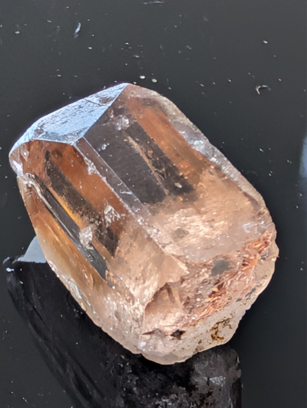 USA seller 20.07 IF clarity Imperial Topaz facet rough gemstone specimen