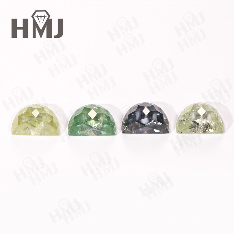 Salt and Pepper Moissnite Diamond Kite Pear Cut For Engagement Ring Wedding Gift
