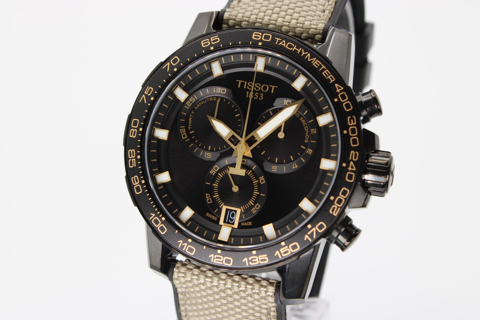 TISSOT Supersport T125.617.37.051.01 Chrono Black Dial Men’s Watch 45.5mm