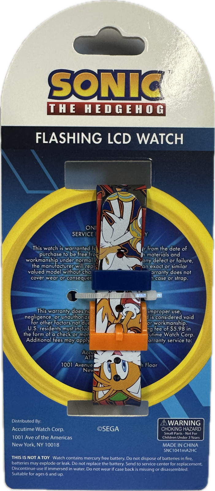 Watch – Sonic the Hedgehog – Shiny Wristwatch Digital w/Flashing LCD Lights Boys