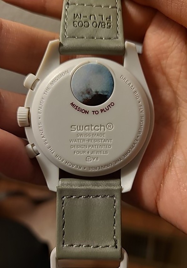 OMEGA x Swatch Mission to Pluto Watch 🪐 MoonSwatch Watch Unisex Watch with Box