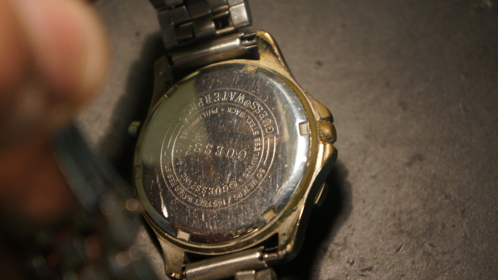 Guess Waterpro Wrist Watch 50 Meters 165 Feet SS Steel PHILLIPINES MVMT