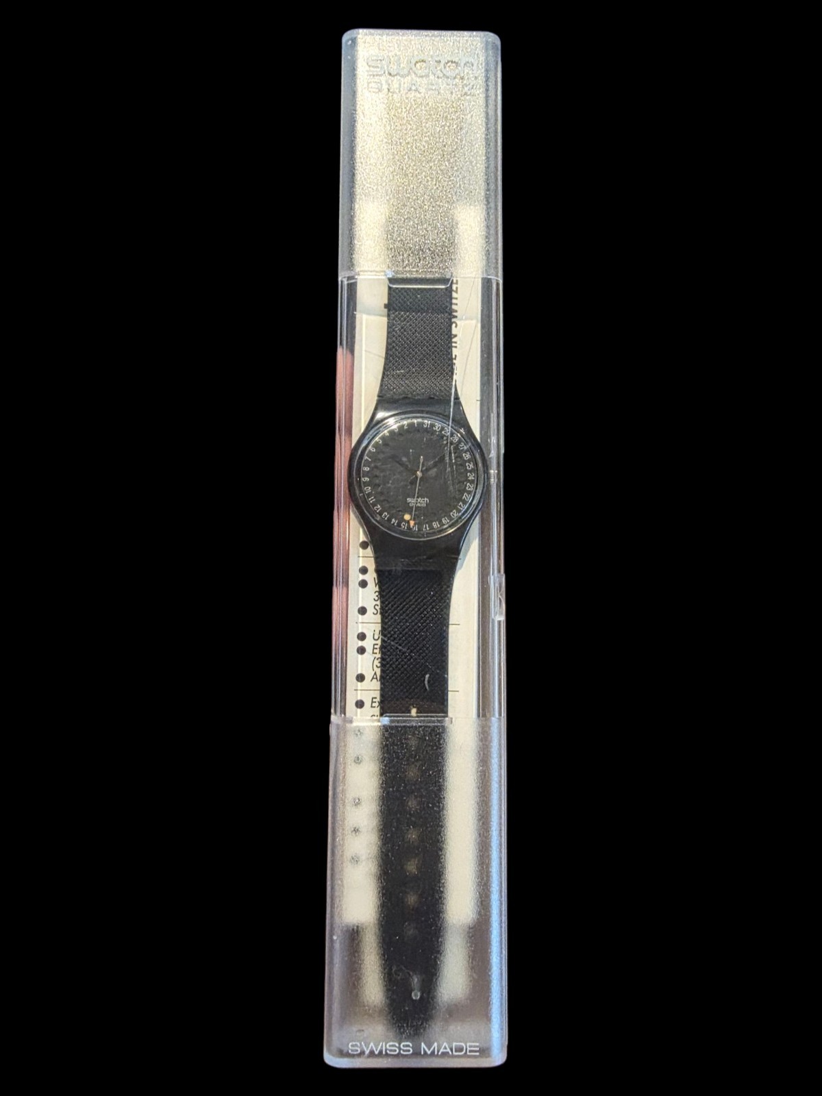 Swatch watch SPOT FLASH GB414 1991 Standard Gents