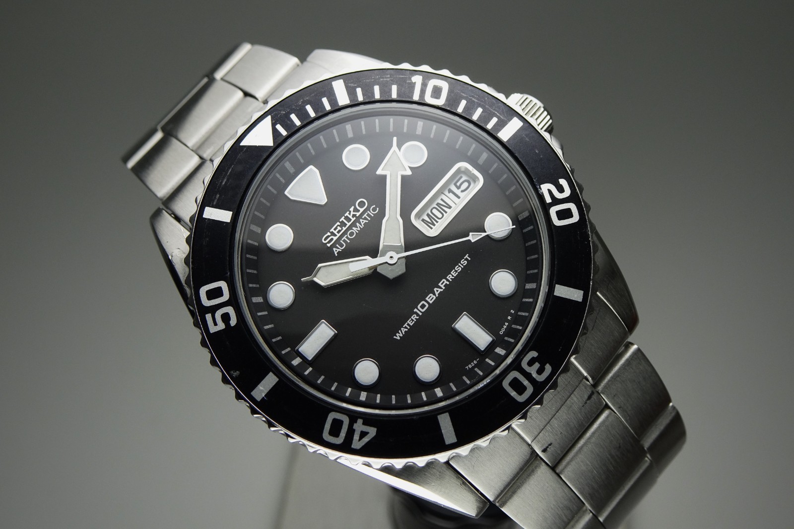 Vintage 2003 JAPAN SEIKO DIVER’S 10BAR 7S26-0040 21Jewels Automatic.