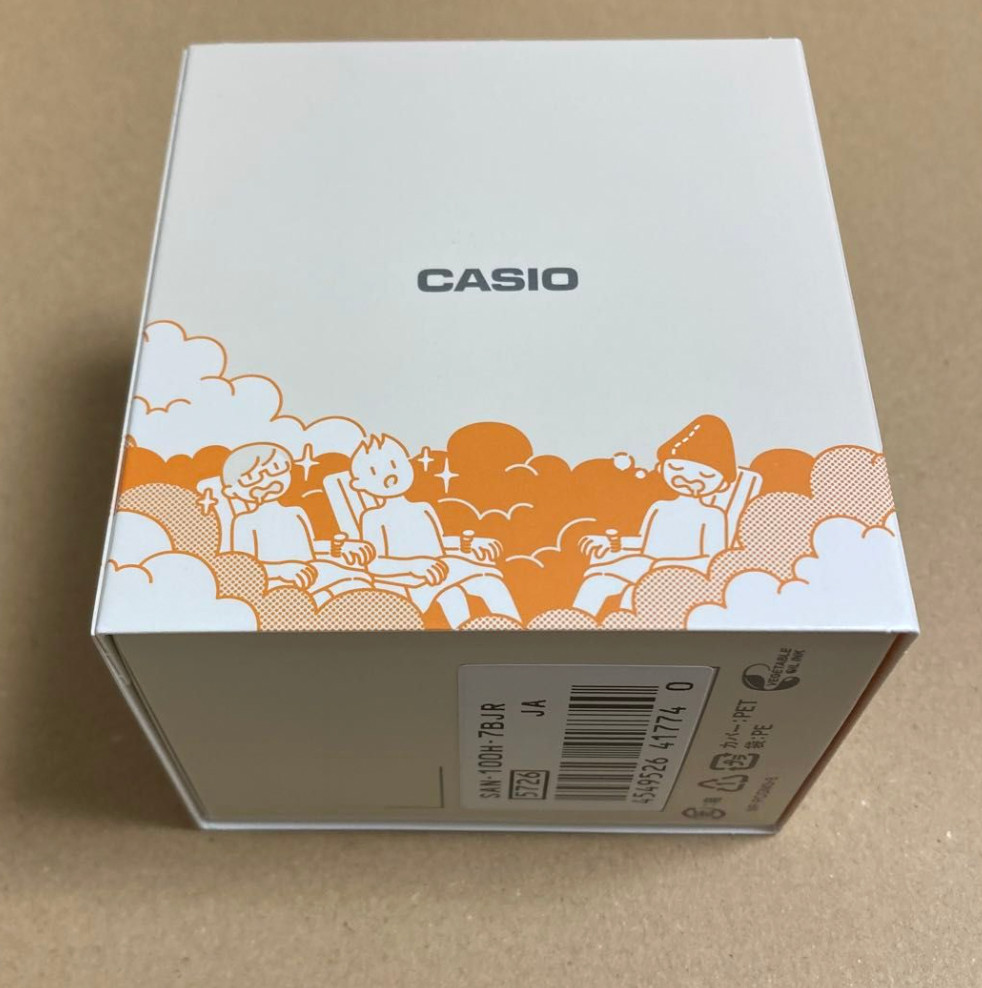 CASIO Sauna Ikitai SAN-100H-7BJR Sauna Watch White Japan Domestic Model New Box