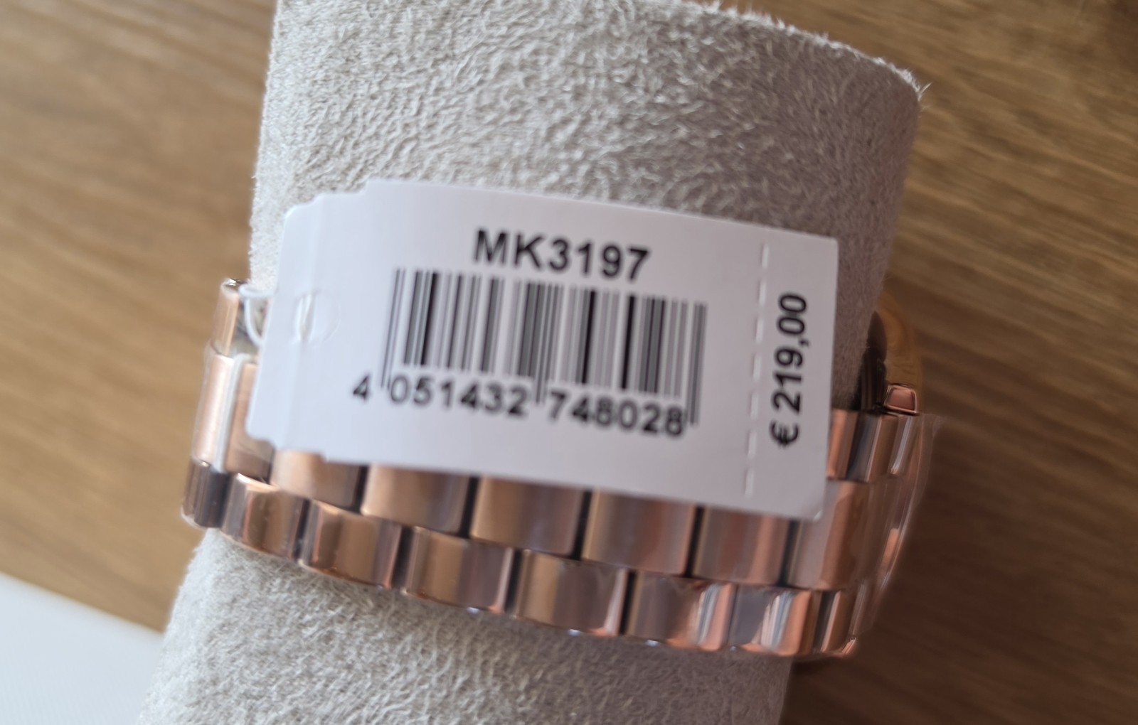 Brand New Michael Kors Ladies Watch Slim Runway Rose Gold MK3197
