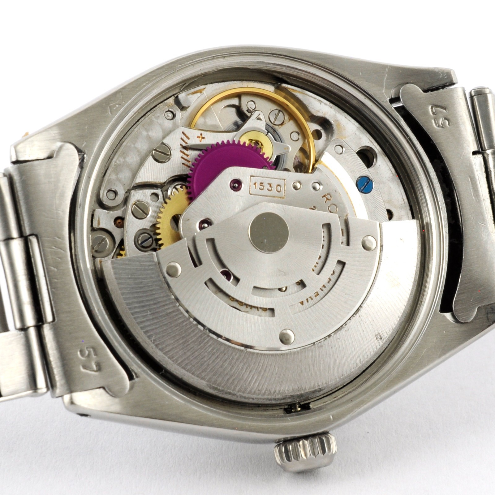 SWISS ROLEX OYSTER PERPETUAL AIR-KING 5500 1002 AUTOMATIC GENTS WATCH BRACELET