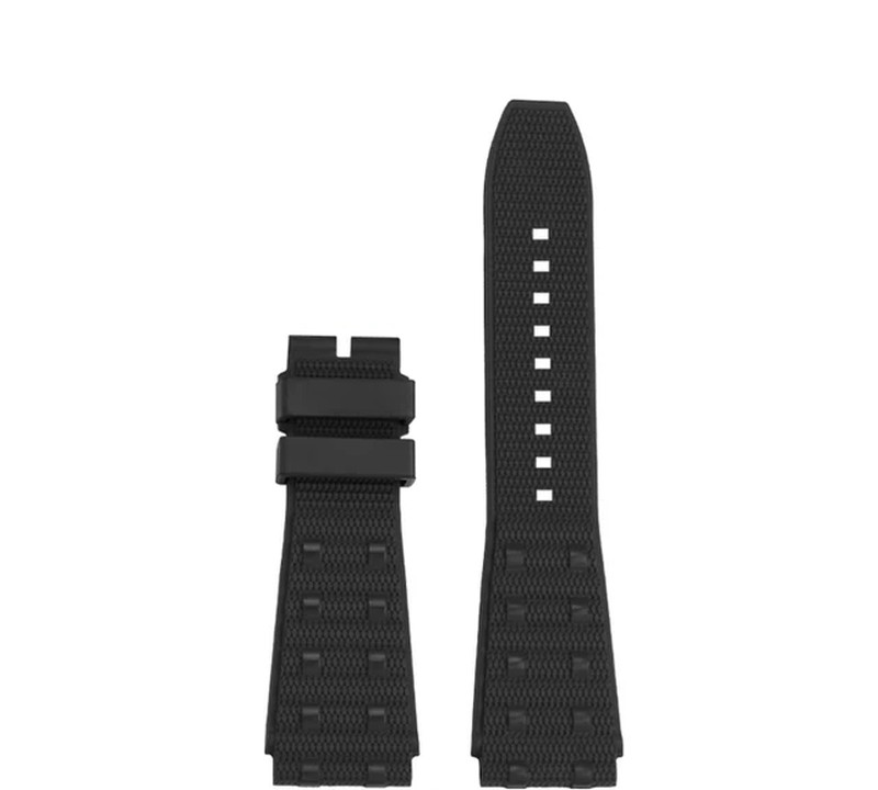 22mm 24mm Rubber Strap Rouleaux Fits Breitling Chronomat B01 Avenger Superocean