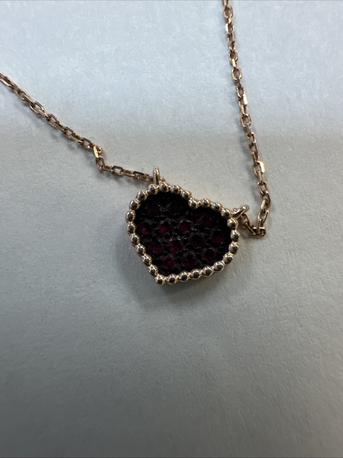 Effy Ruby Heart Necklace