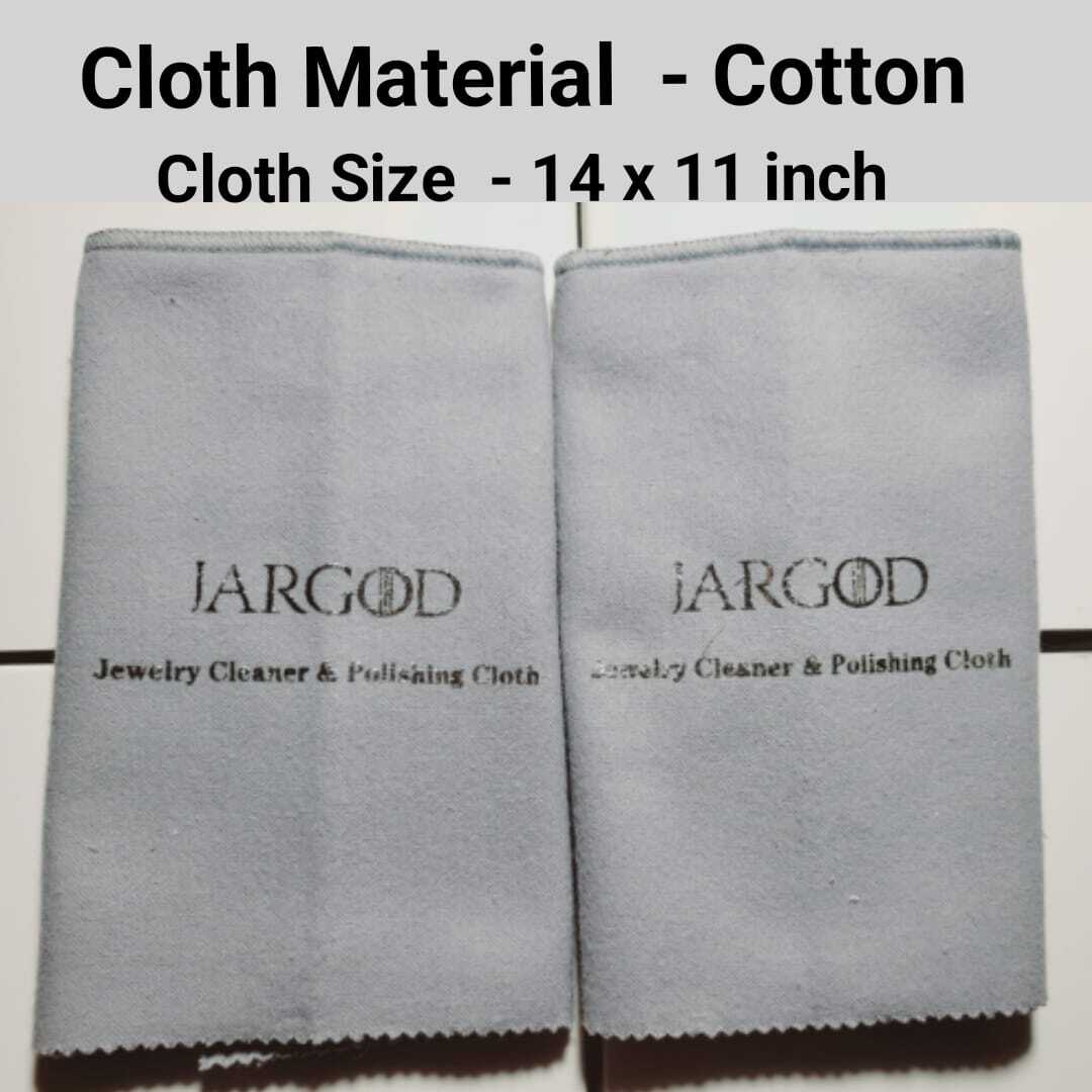 Polishing Cloth Cleaning Jewelry Gold Silver XL Size 14 x 11 inch Cotton Jargod