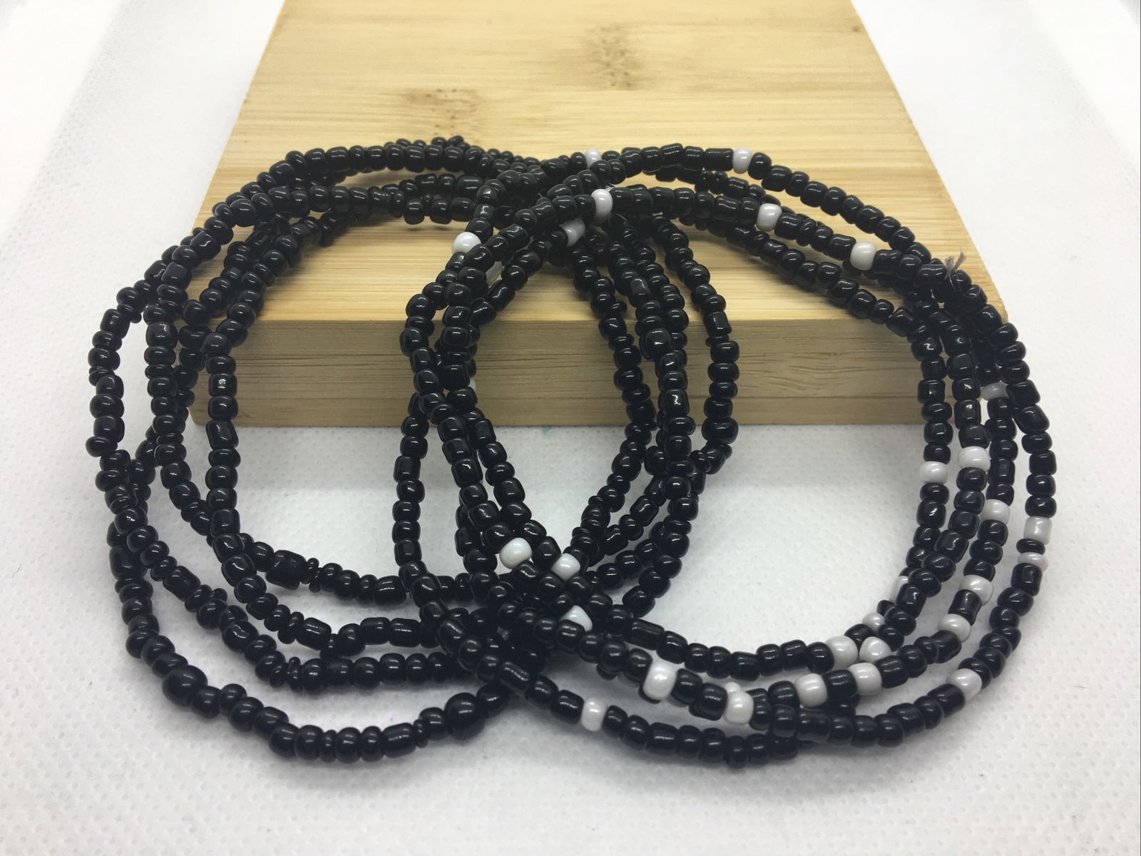 2 PC Handcrafted Waist Beads Jewelry African Bohemia Bracelets Anklet New 2397