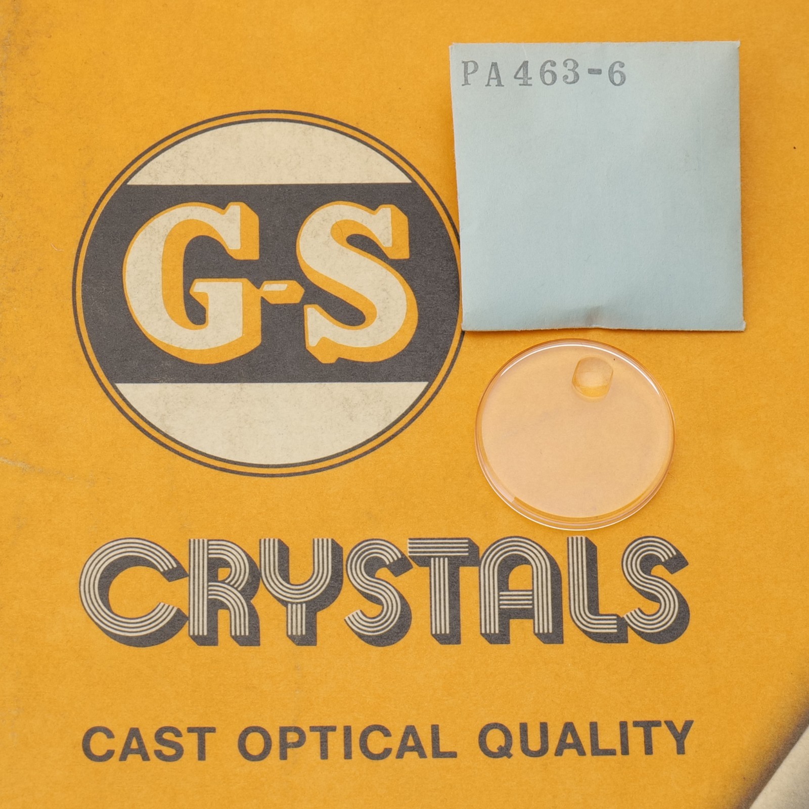 NOS GS Watch Crystal PA463-6 Rolex 6605-6611 30.6mm New Old Stock (PA1D2)