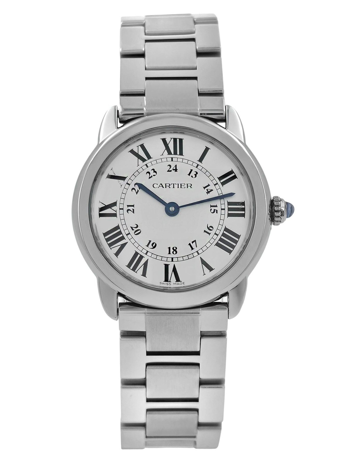 Cartier Ronde Solo 3601 W6701004 Stainless Steel 29MM Ladies’ Quartz Watch