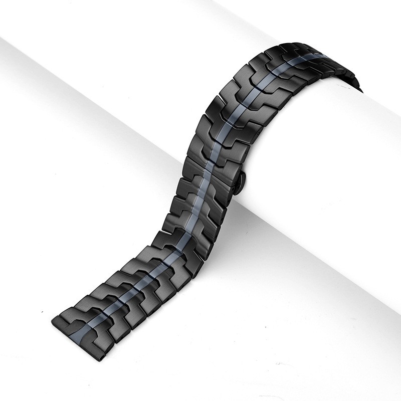 Quality Solid Stainless Steel Watch Strap Men’s Fashion Metal Bracelet 20mm 22mm