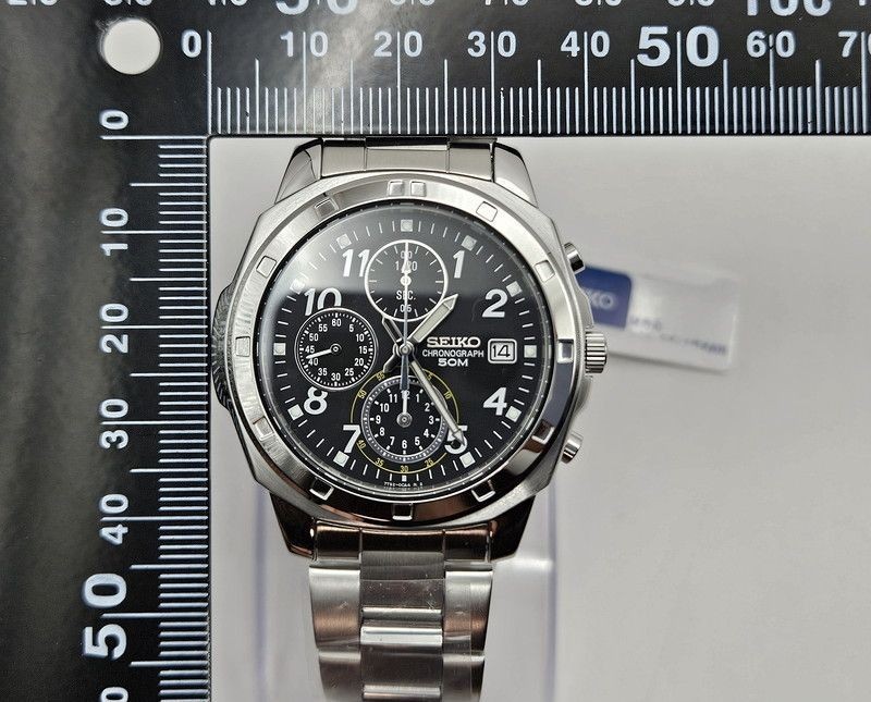 Watch SEIKO Quartz 1 20 Second Chronograph 50M Men’s SND195P1