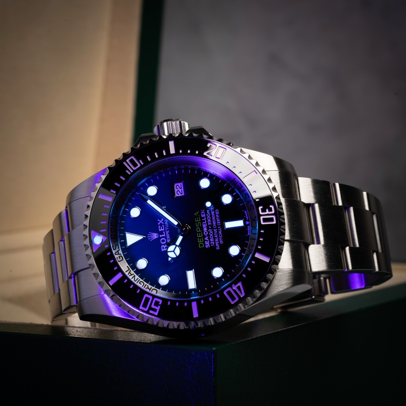 Rolex Sea-Dweller Deepsea JAMES CAMERON 44mm, D-Blue Dial, Full Set 2021