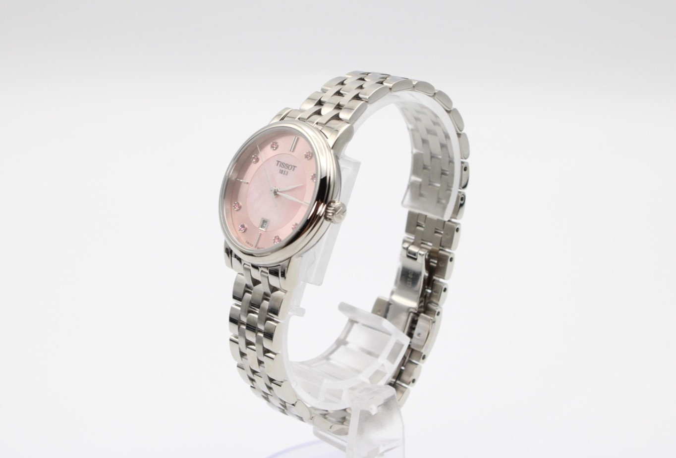 Tissot 30MM Carson Quartz Pink Mother Pearl Dial Ladies Watch T122.210.11.159.00