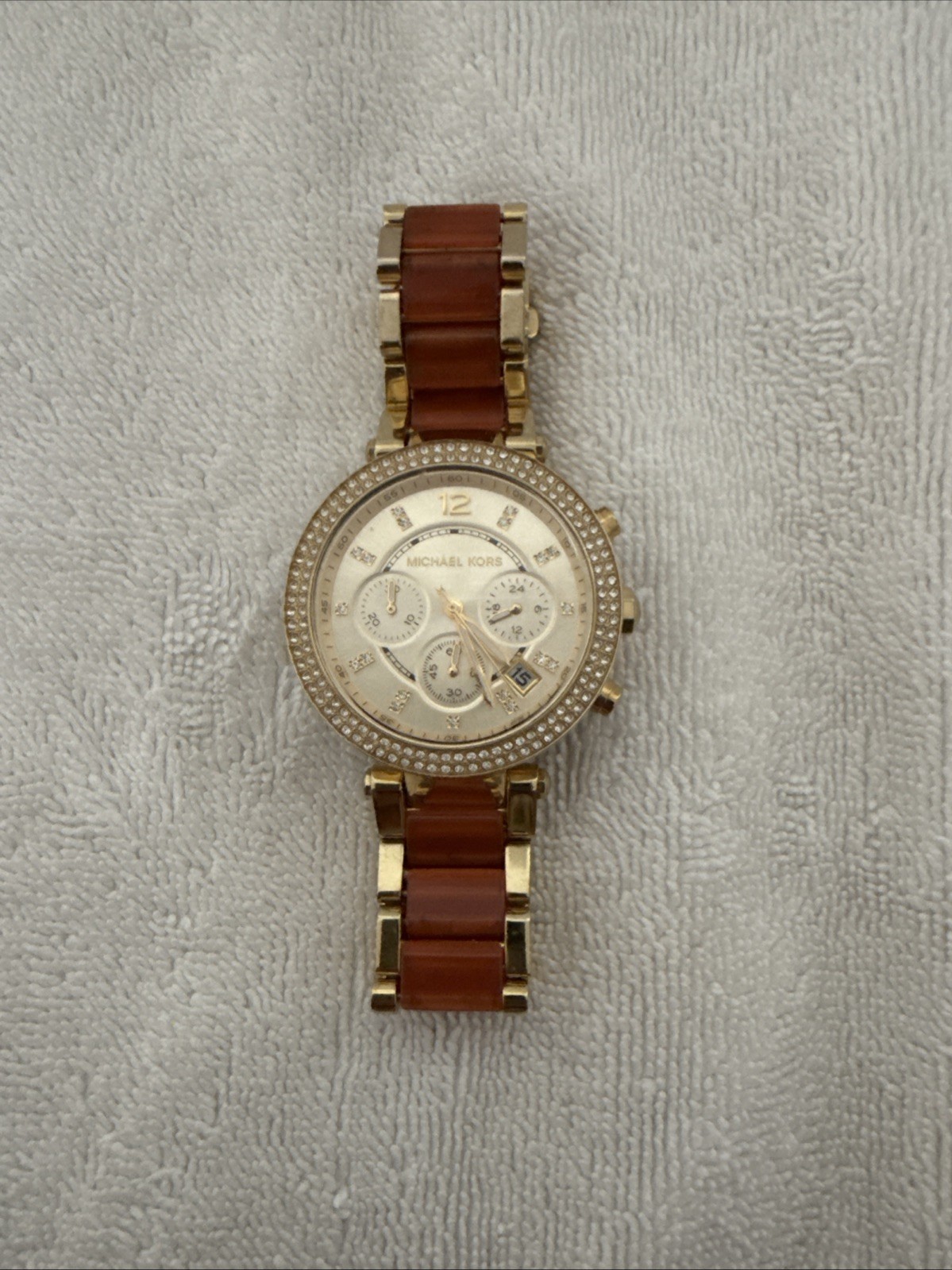 Michael Kors Parker Mini MK6139 Women’s Stainless Steel Analog Dial Watch AM673