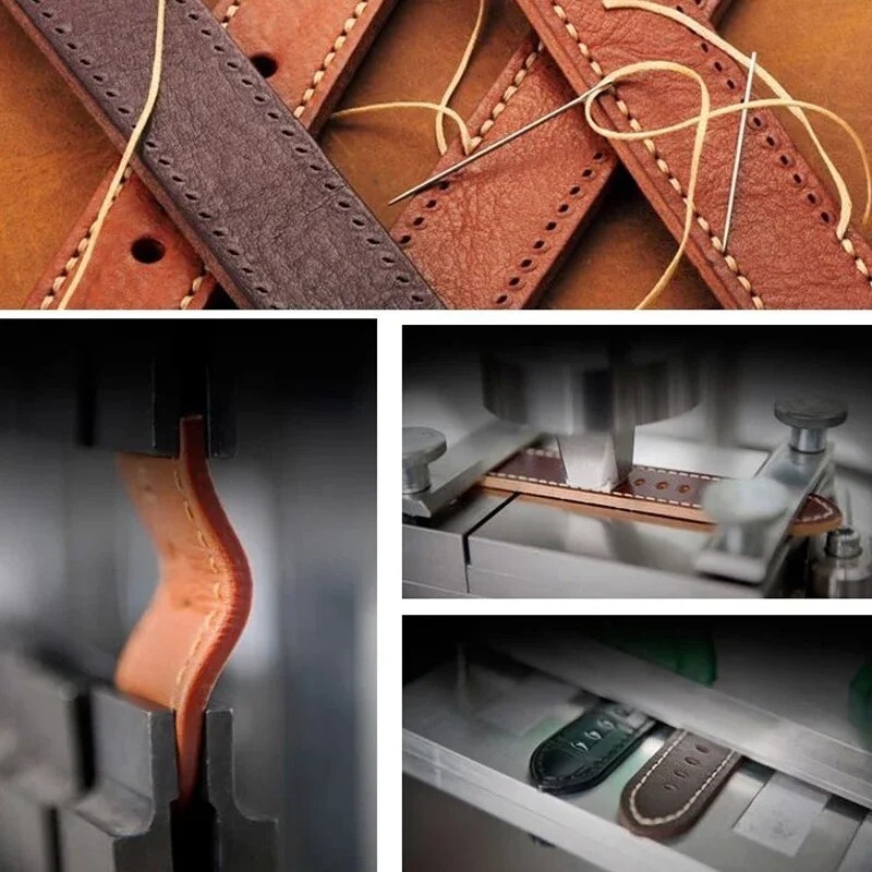 18mm 20mm 22mm 24mm Genuine Leather Wristband Watch Strap Band Bracelet UNIVERSL