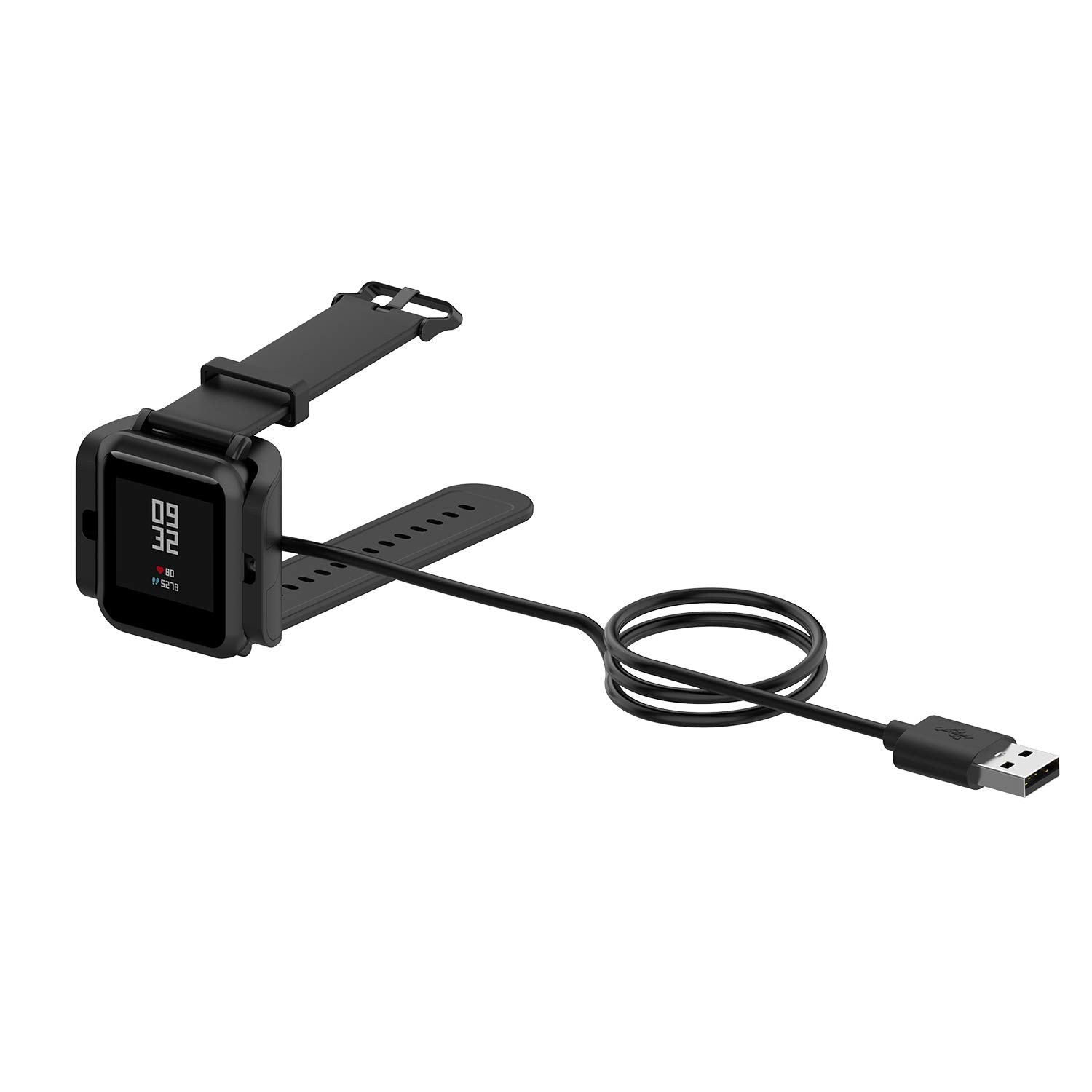 Compatible with Amazfit Bip S Charger, Portable Replacement USB Charger Power…