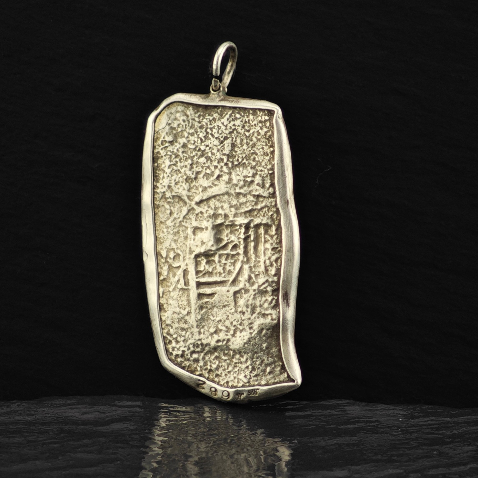 1700 Atocha Shipwreck Coin Pendant Sterling Silver