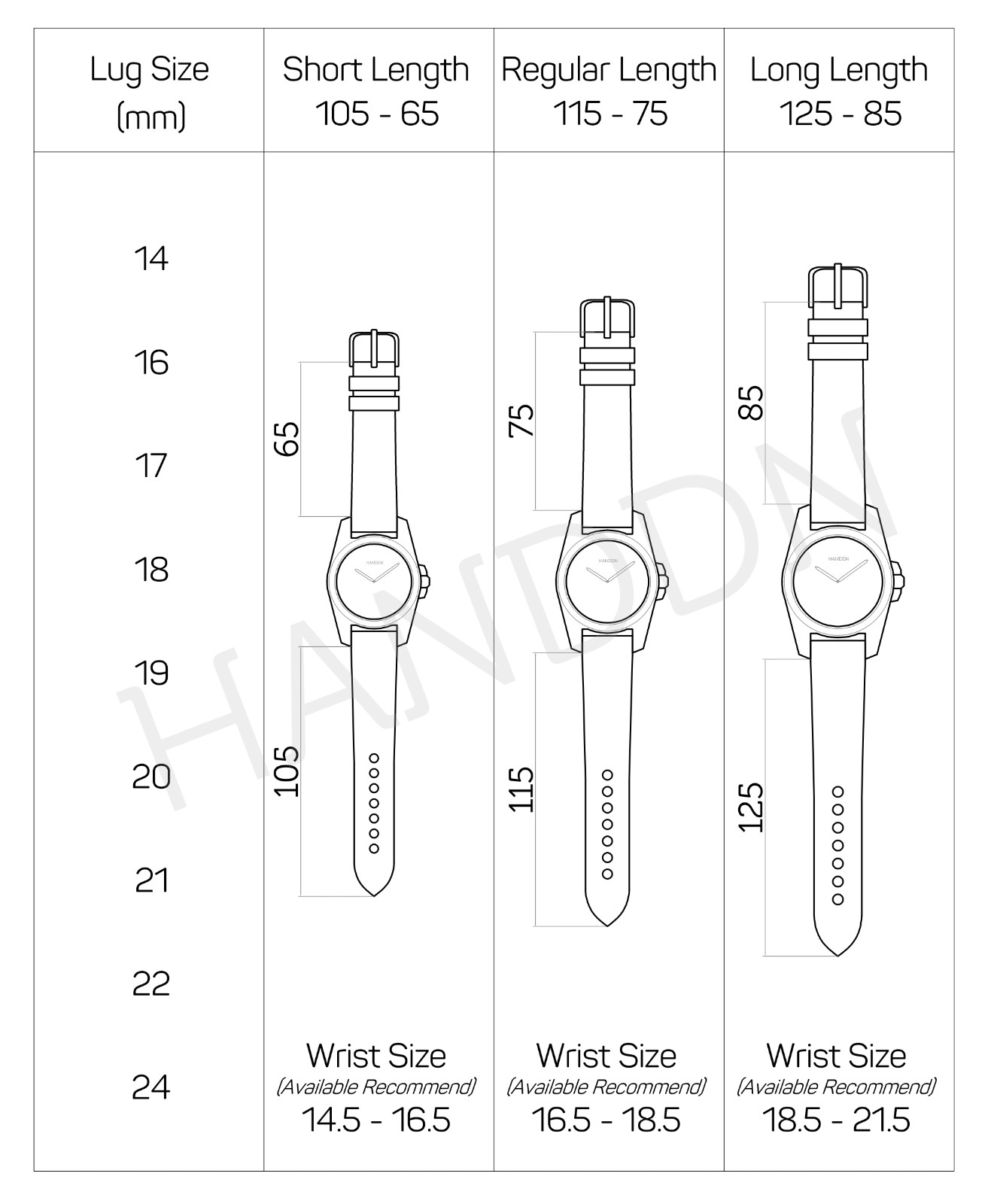 Navy Alcantara Leather Watch Strap Band 18mm 19mm 20mm 21mm 22mm