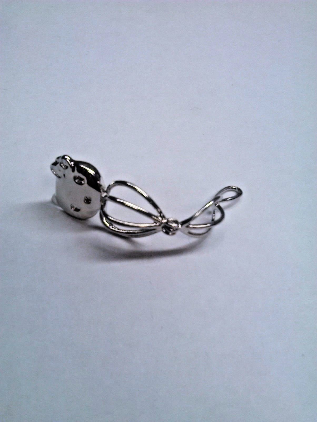 Make a Wish Pearl Cage Pendant Necklace – Hello Kitty – 925 Chain+Pearl Included