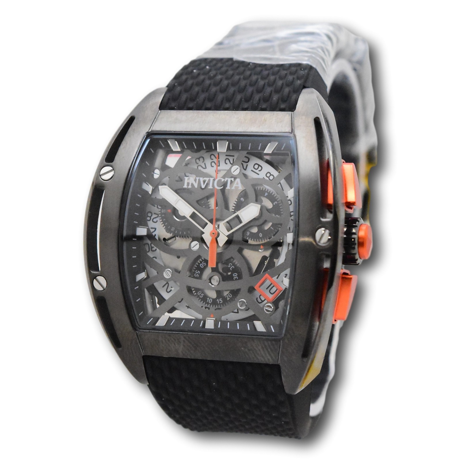 Invicta S1 Rally Swiss ETA G10.212 Caliber Men’s 44mm Skeleton Dial Watch 45184