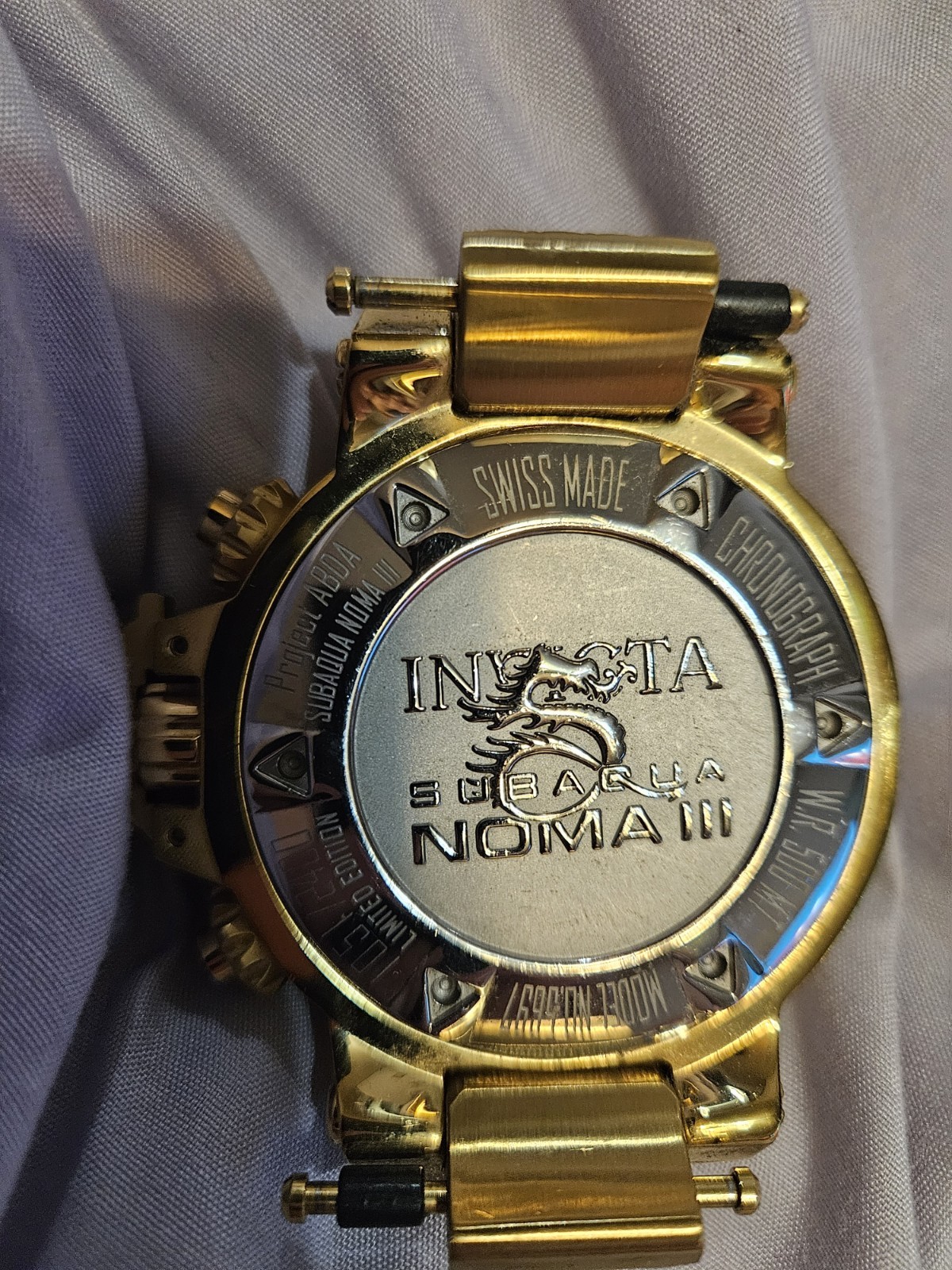 PLEASE READ DESCRIPTION! Invicta Subaqua Noma 3