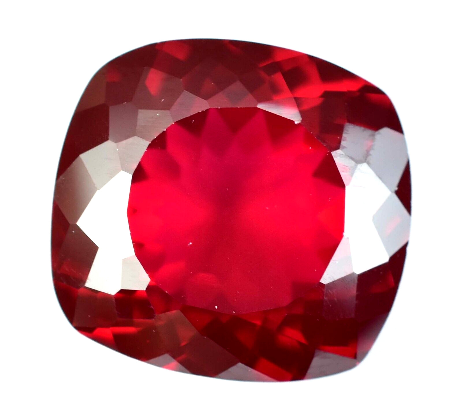 31.35 Ct Natural Mozambique Blood Red Ruby Certified Stunning Cut Loose Gemstone