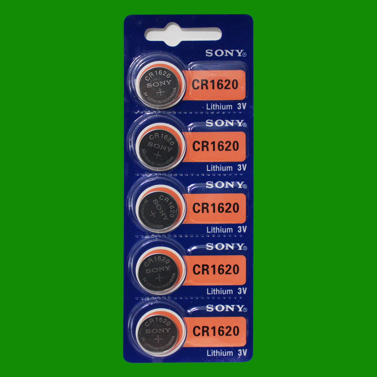 SONY CR1620 LITHIUM 3V BATTERY – 5Pc