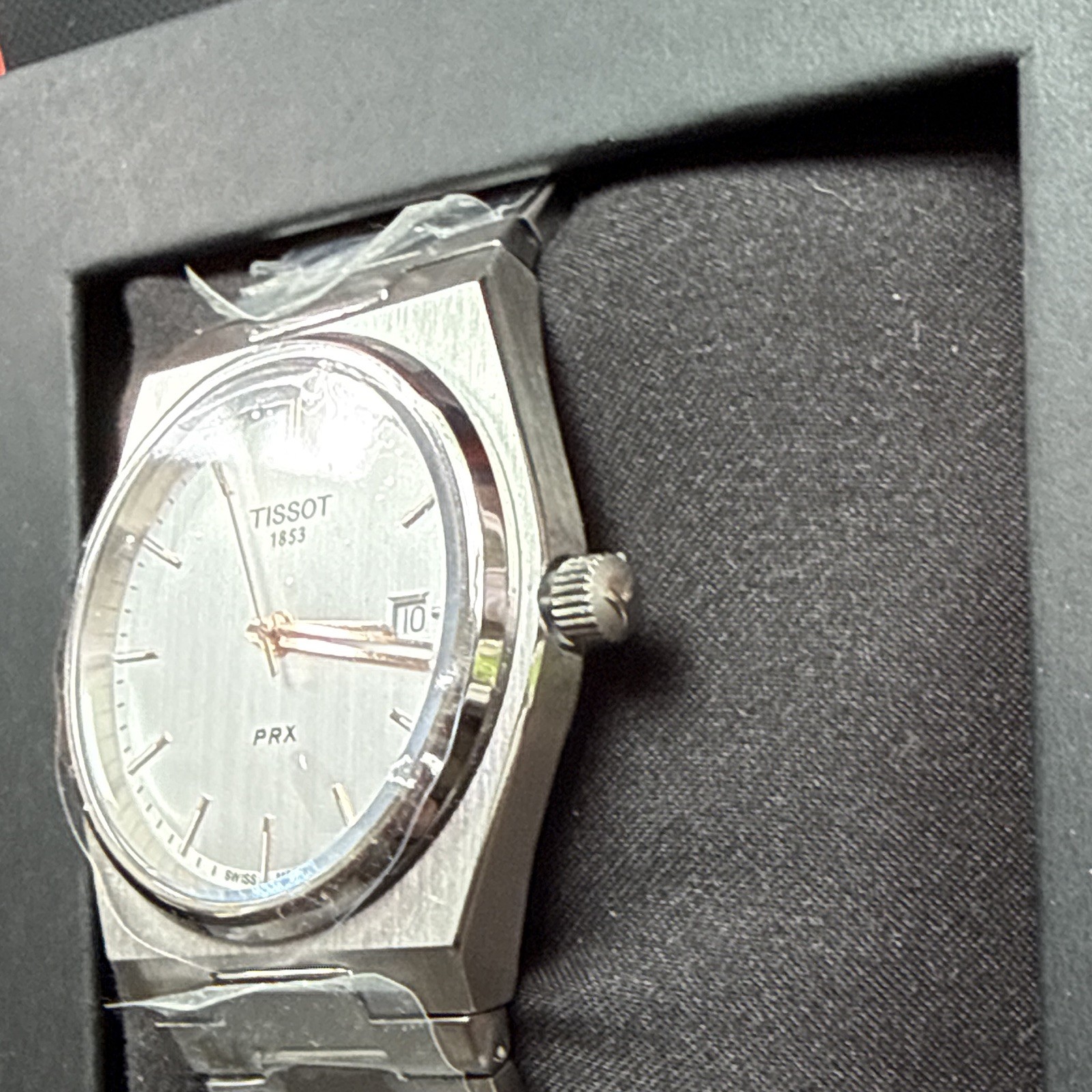 Tissot PRX 40mm Grey/Silver Dial Quartz Men’s calendar Watch T137.410.11.031.00