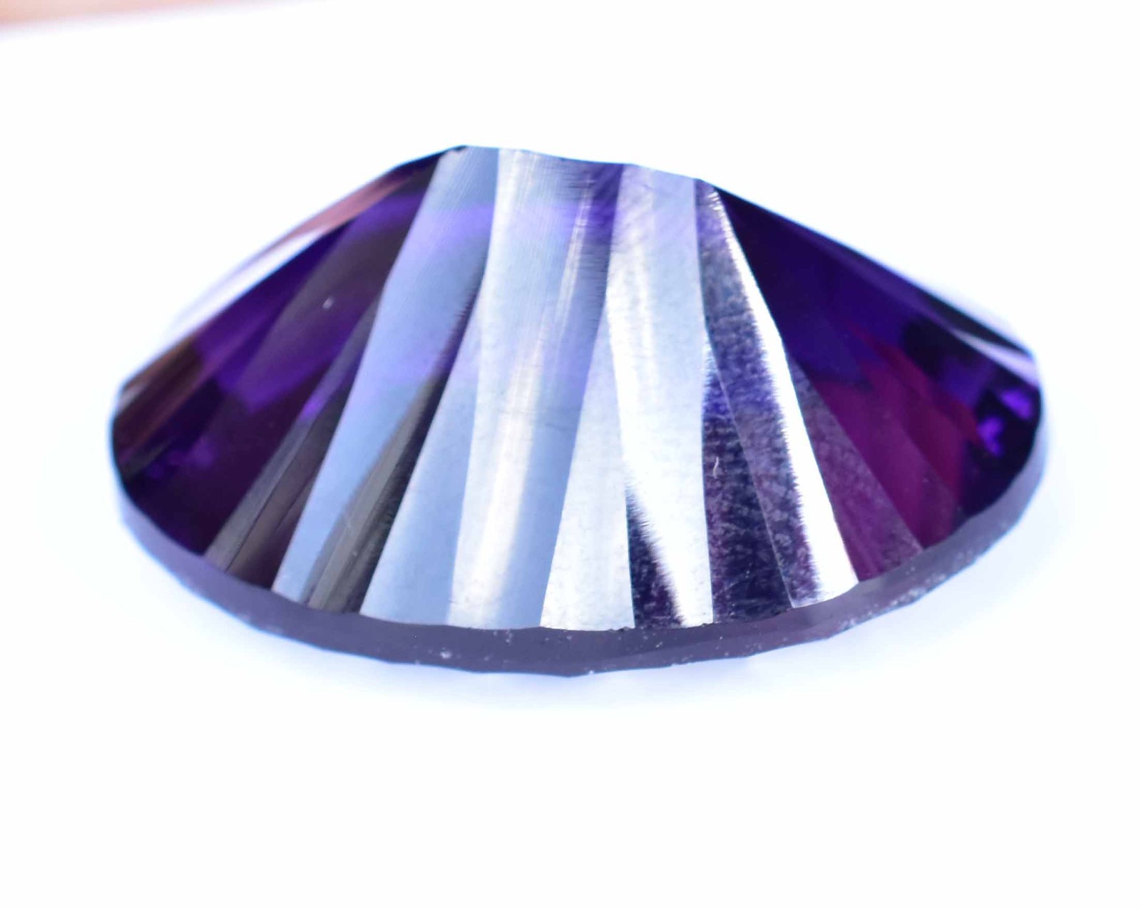 Untreated Natural Purple African Amethyst 41.95 CT Certified Oval Loose Gemstone