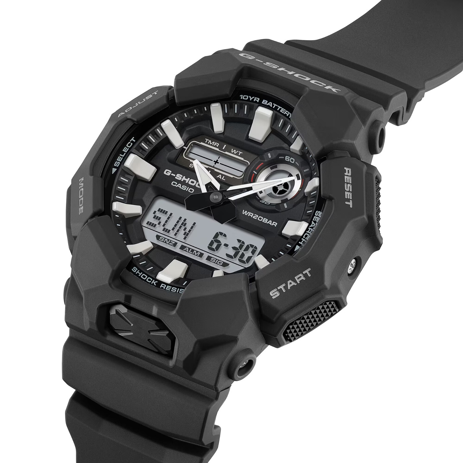 Casio G-SHOCK Analog-Digital GA010 Series – 110Yr Battery Watch – GA-010-1A