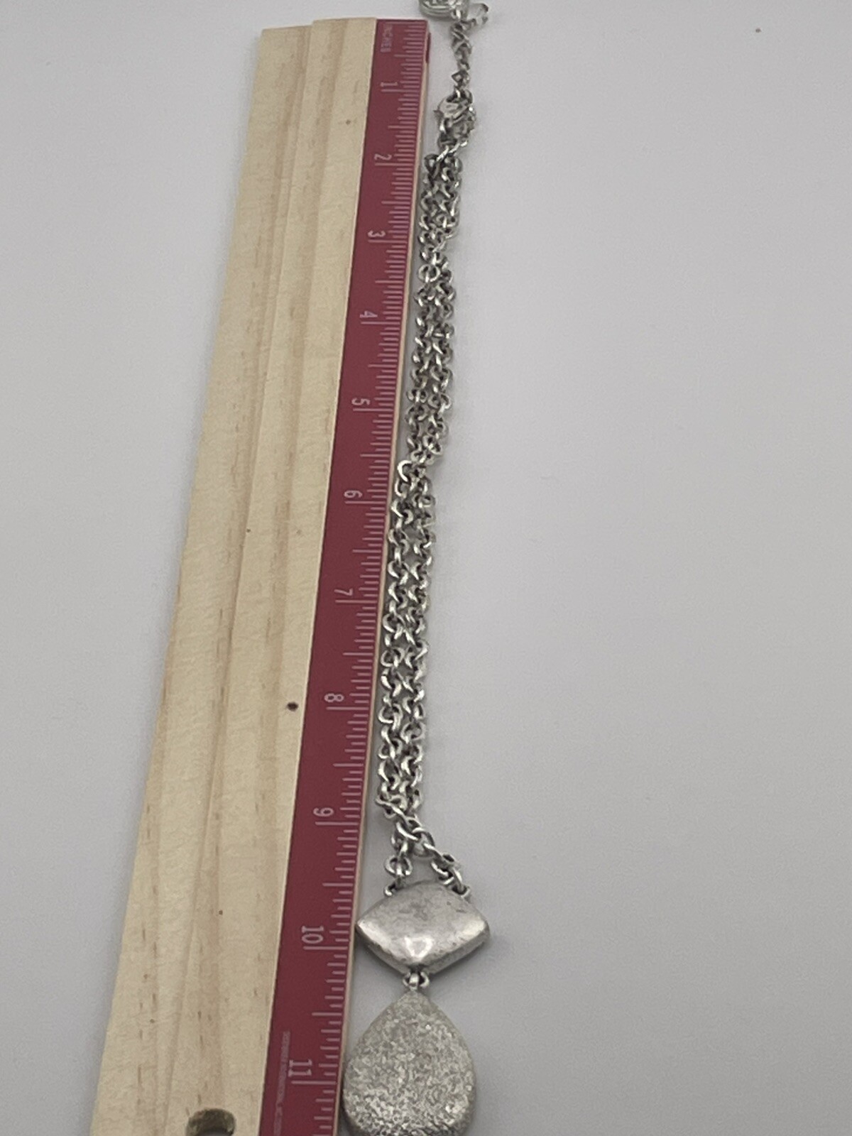 dana buchman Necklaces Sliver Tone 19 1/2 Inches AB-2