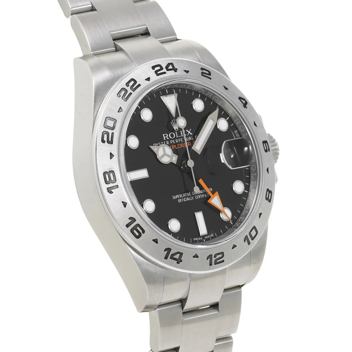 Rolex ExplorerII 216570 42mm Stainless Steel Black Wristwatch #WW1307