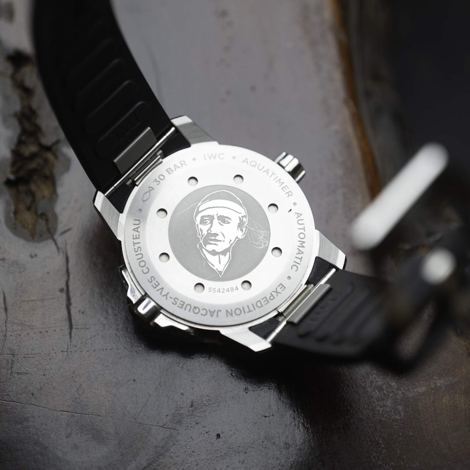 IWC Aquatimer Expedition Jacques-Yves Cousteau 42mm Blue Dial Auto 300m 5 s/d