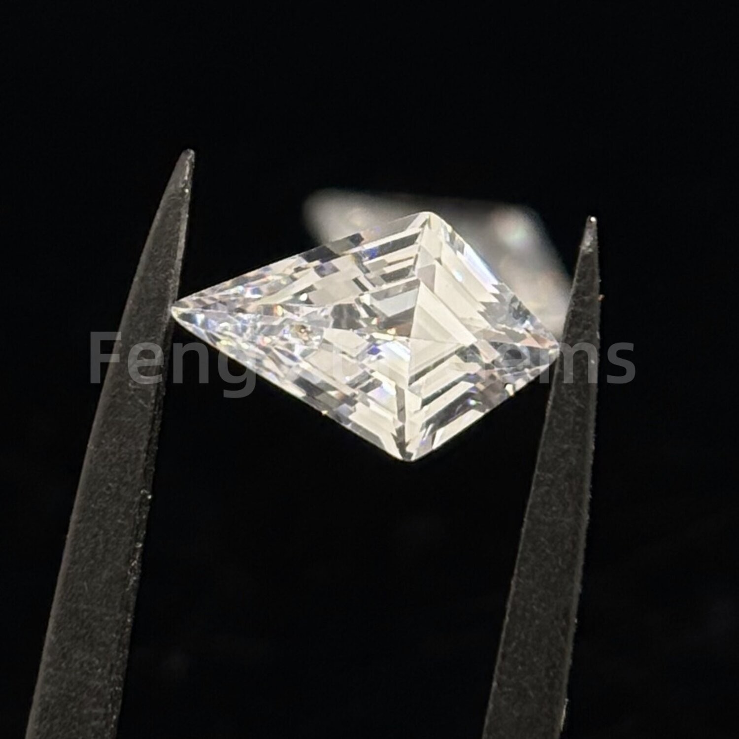 Wholesale Cubic Zirconia Kite Cut Multicolor Color Loose Gemstone For Jewelry