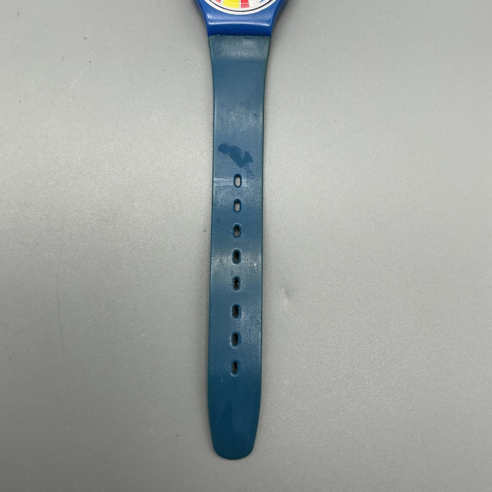 Vintage 12 Flags Swatch Womens Watch 25mm Nautical Flags Blue New Battery