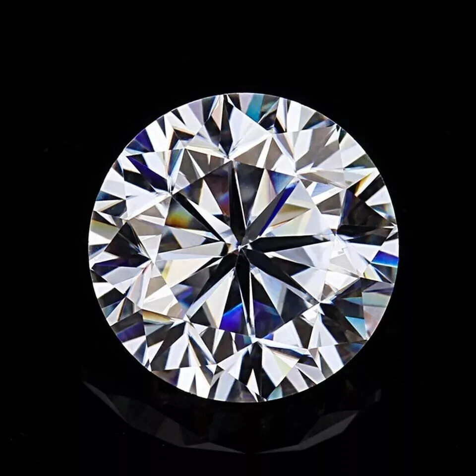 1 Ct Natural White Diamond Round Cut VVS1 D Grade GDGL Certified +1Free GIft D23