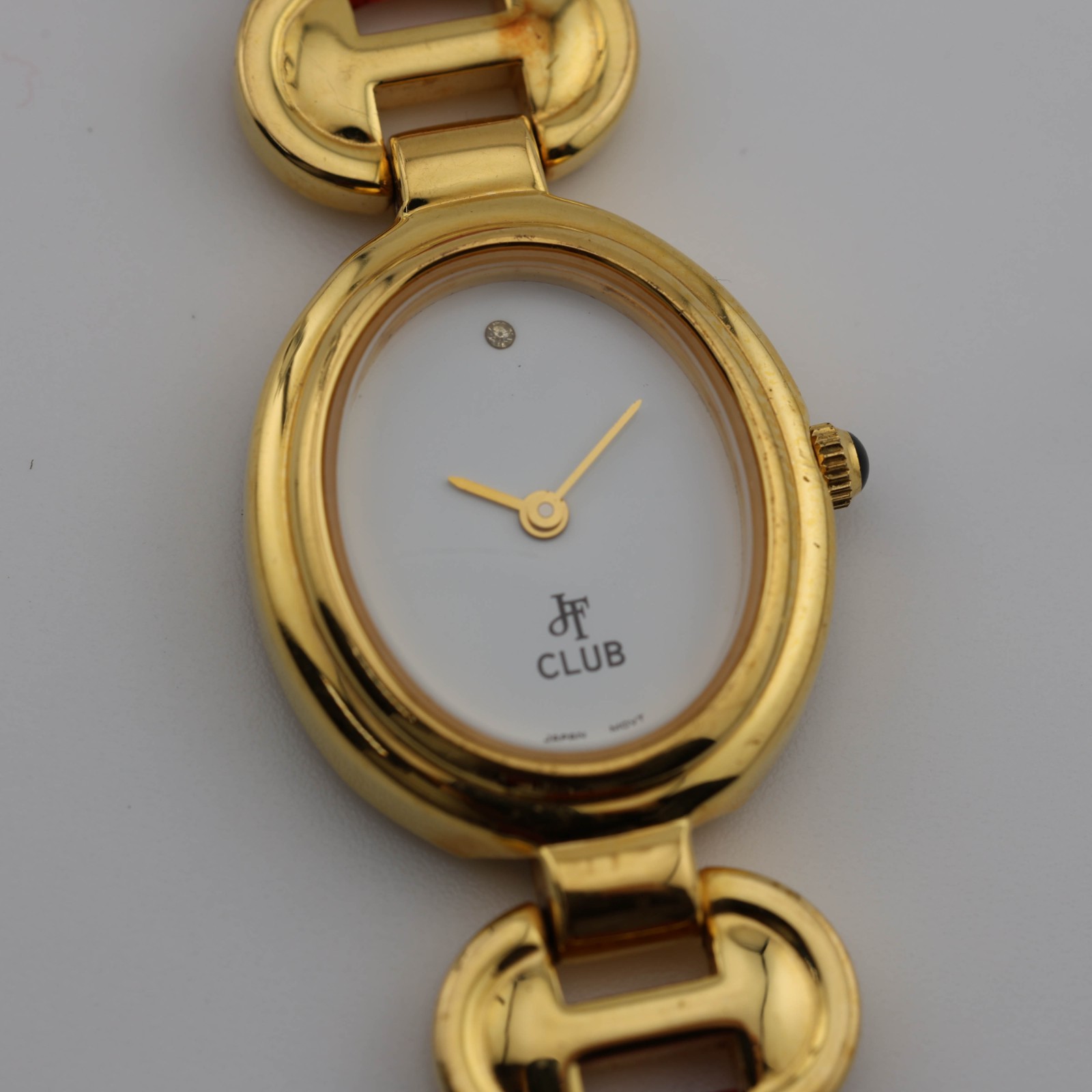Jacques Farel 101187 Quartz Analog Women’s Watch Sz. 6 1/2″ New Battery