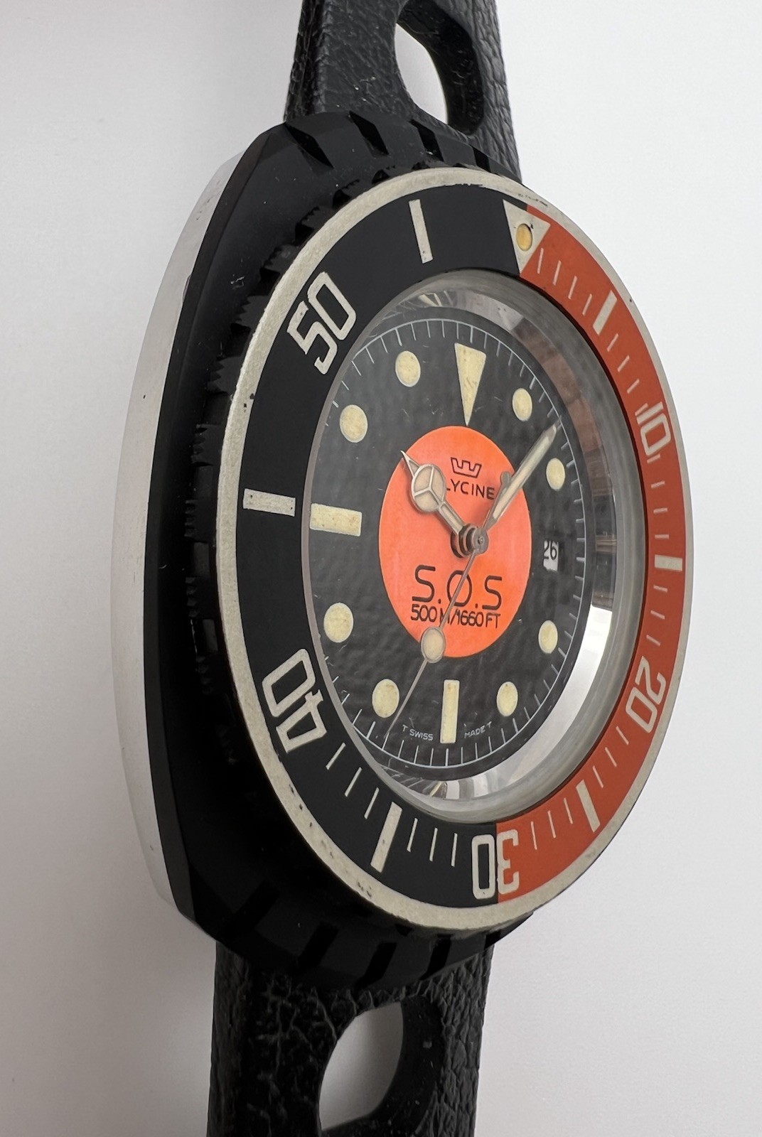 Glicyne 500m S.O.S Diver Tool Watch Ref. 313.241 For Strumenti Ottici Subacquei