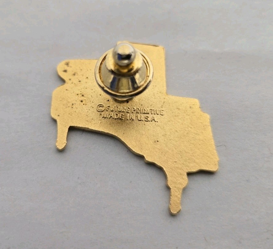 Vintage Future Primitive Enamal Grand Piano Pin- Made In The USA