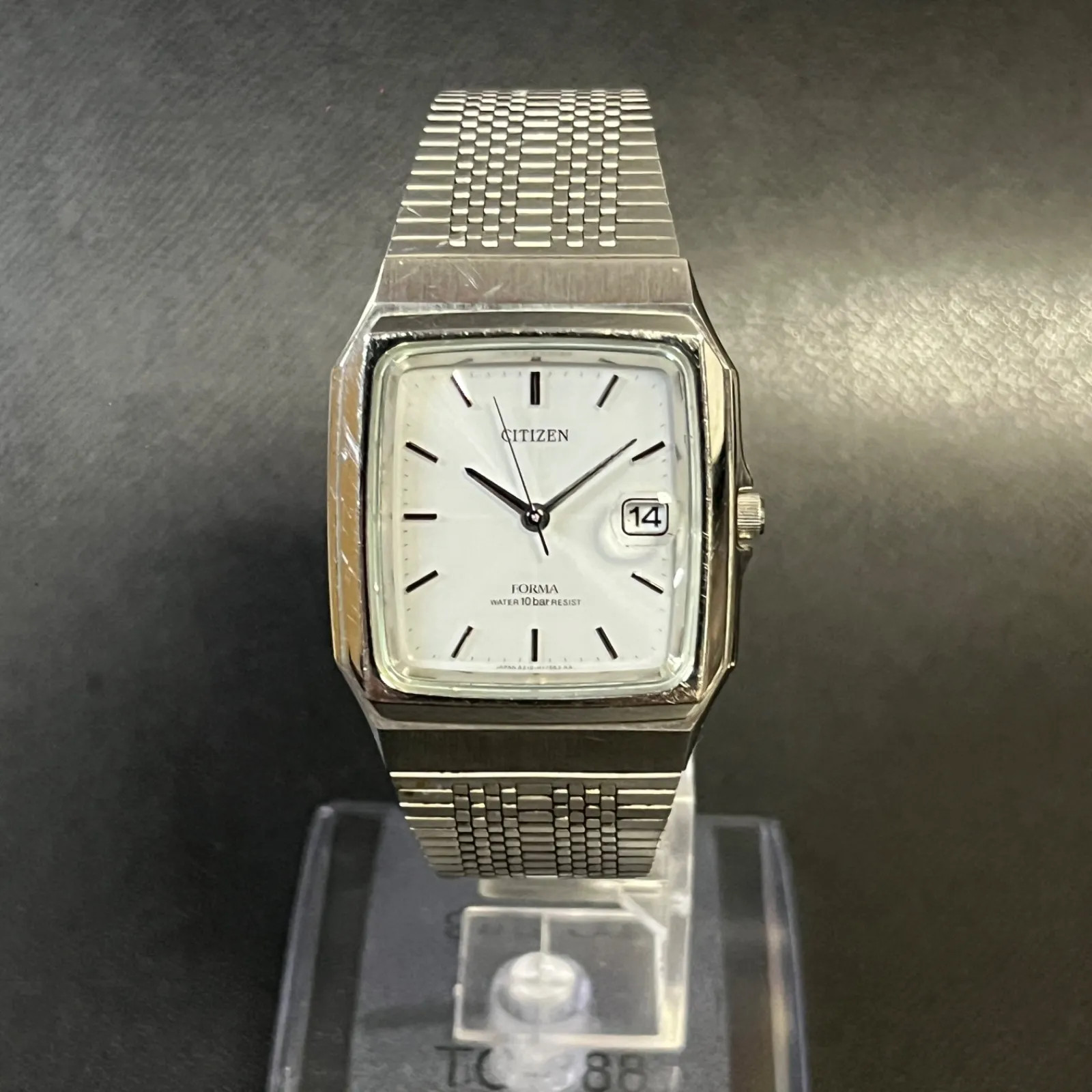 [Working Condition] CITIZEN Solar FORMA A310-H10546 White Dial Date Men’s Wa