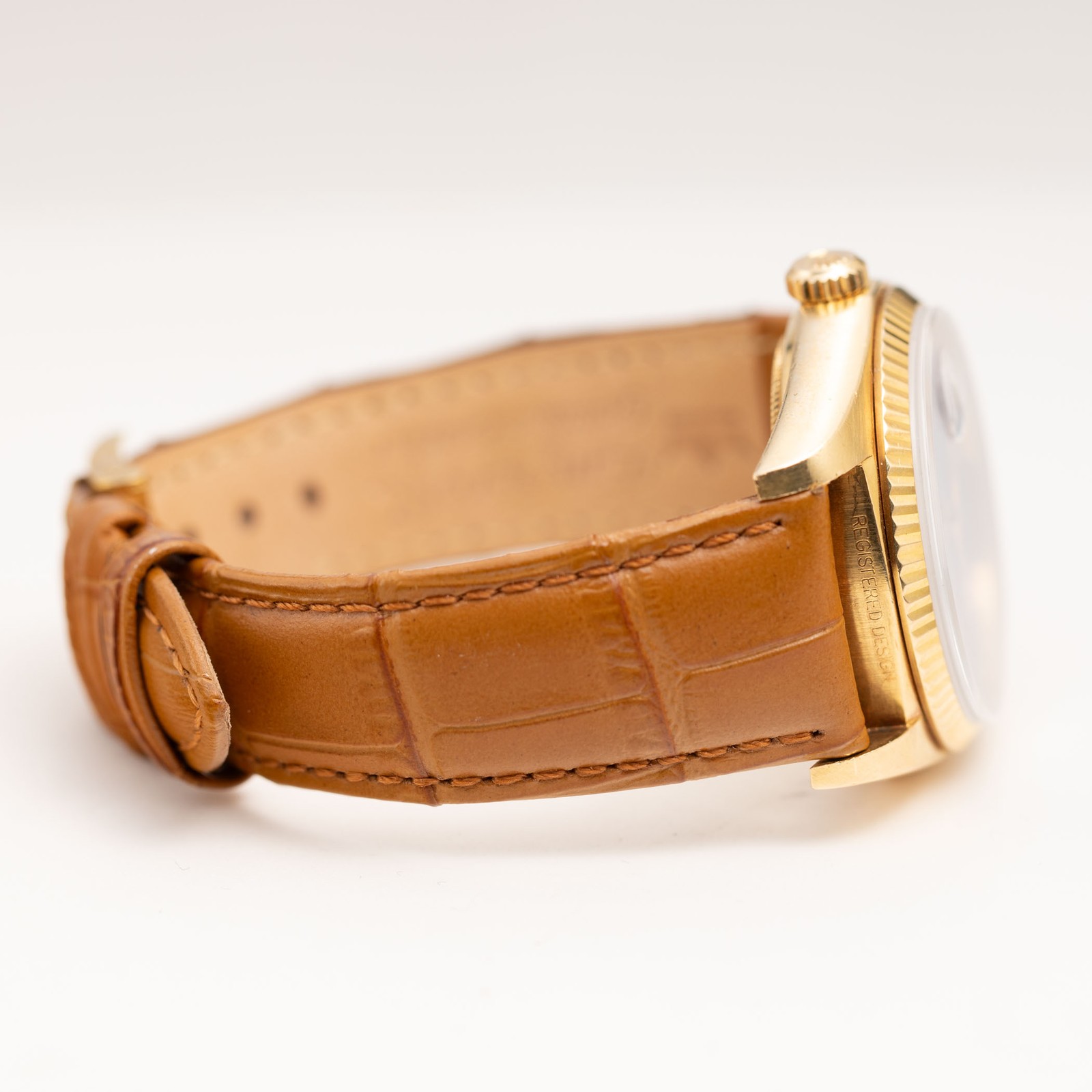 Presidential Rolex Day-Date 18038 36mm Watch Lapis Dial 18K Yellow Gold