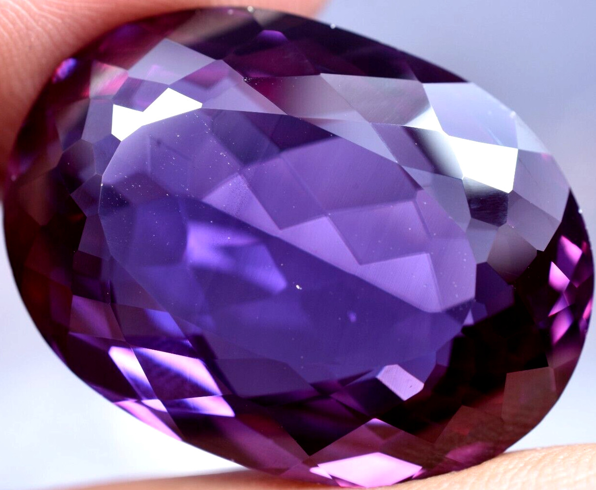 VVS 75.80 Ct Natural Color Change Alexandrite Flawless Certified Loose Gemstone