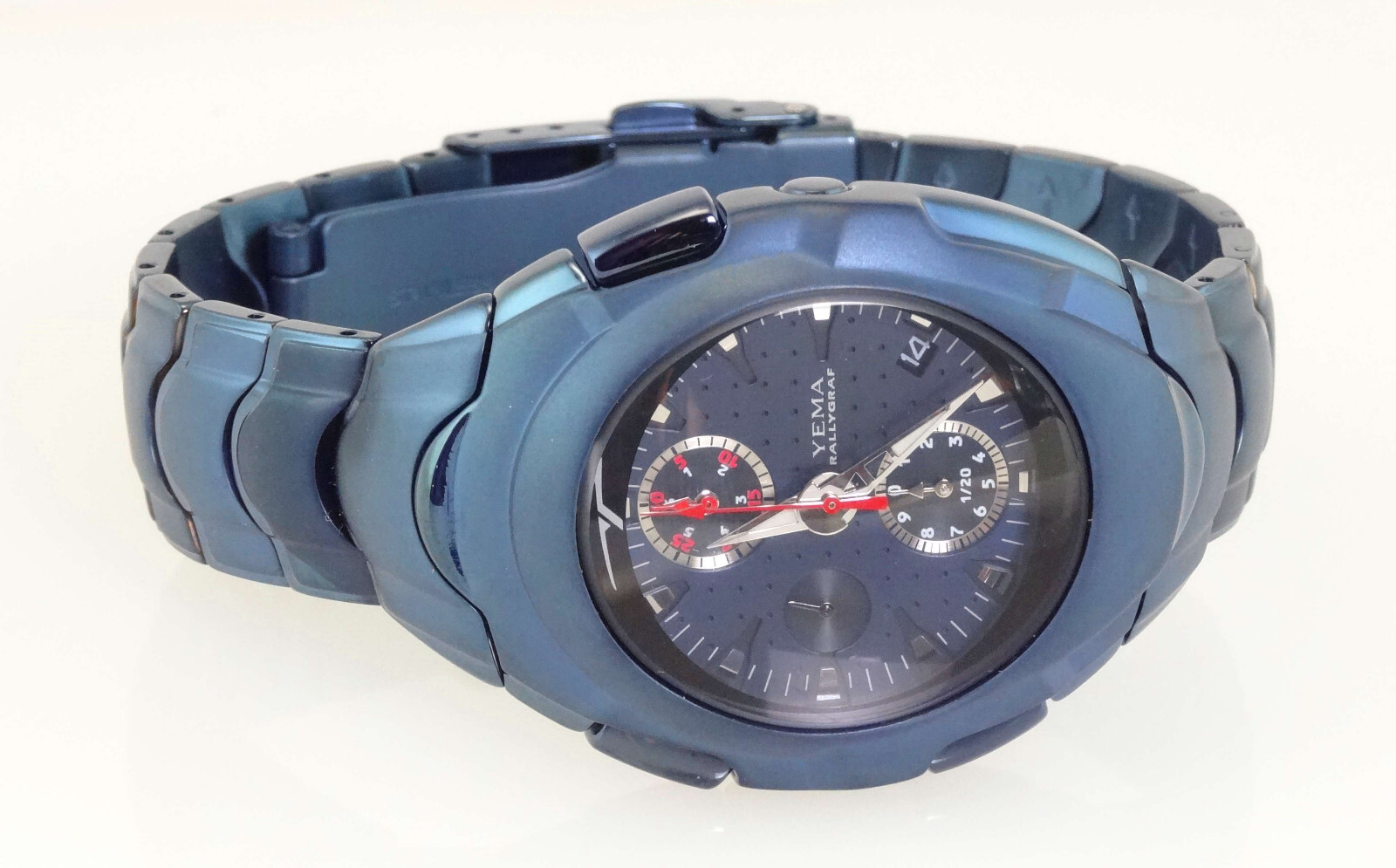 YEMA BY SEIKO YM 825 RALLYGRAF CHRONOGRAPH WATCH – LIMITED EDITION – NEW IN BOX
